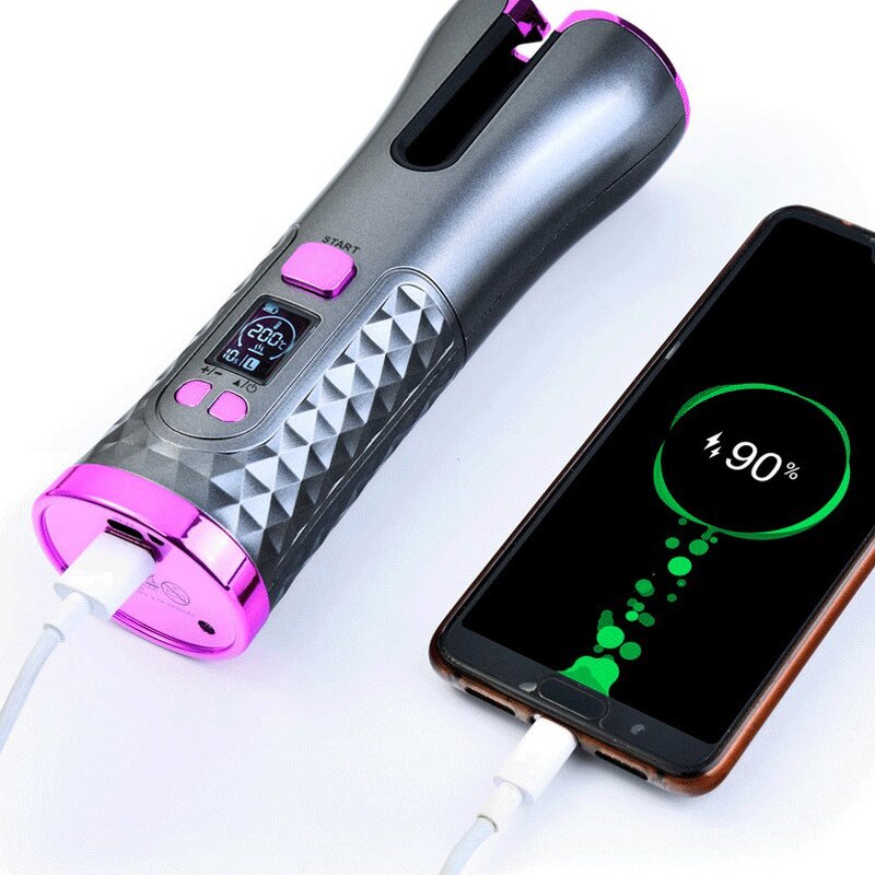 3133C Hair Curler - Wholesale Cordless PTC Ceramic Heatless Home Beauty Styling Tool