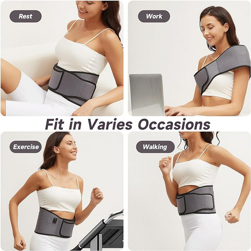 Light Therapy Heating Belt - C660nm/850nm 100LED Dual-Wave Home Body Pain Relief Pad