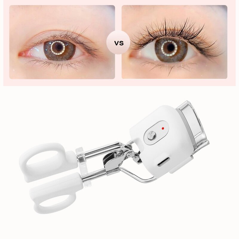 Heated Eyelash Curler - Private Label Mini USB Rechargeable Intelligent Plastic Clip