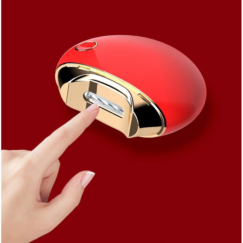 Baby Electric Nail Trimmer - Mini Stainless Steel Automatic Safe Noiseless Blue Pink AAA