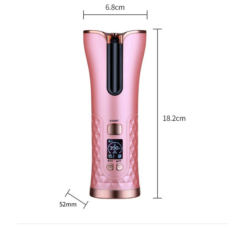 3133C Hair Curler - Wholesale Cordless PTC Ceramic Heatless Home Beauty Styling Tool