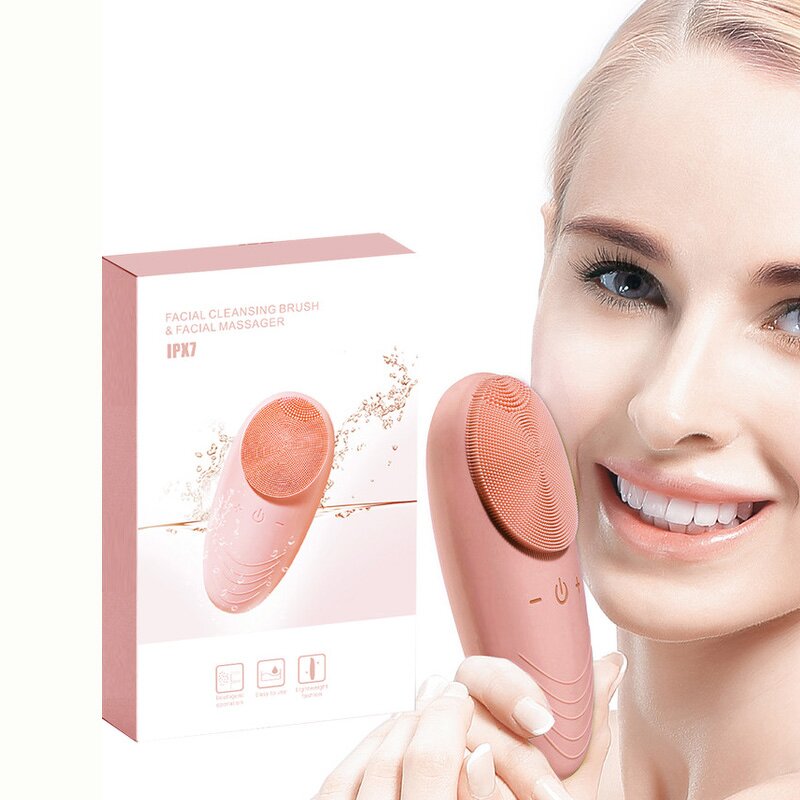Silicone Facial Cleansing Brush - Manufacturer Private Label Waterproof Sonic for Women