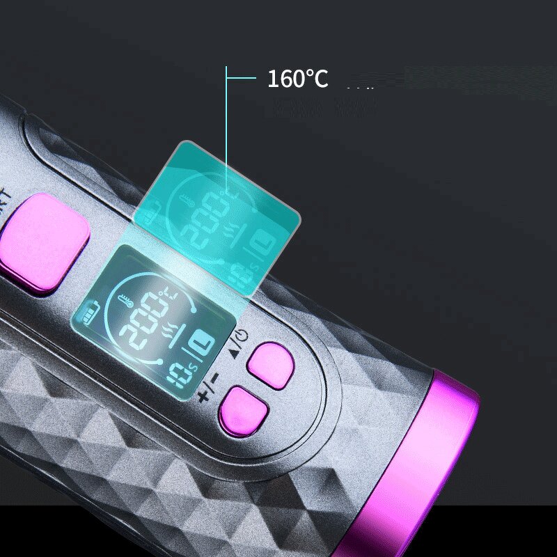 3133C Hair Curler - Wholesale Cordless PTC Ceramic Heatless Home Beauty Styling Tool