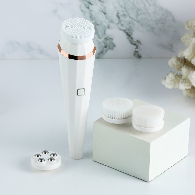 5 in 1 Facial Cleansing Brush - Electric 5 Modes Face Cleaner for Men and Women