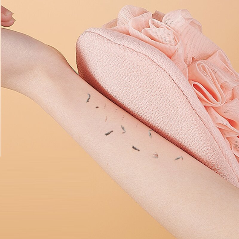 Himalayan Body Scrub - OEM Custom Foaming Exfoliating Whitening Salt Pink Lychee Brush