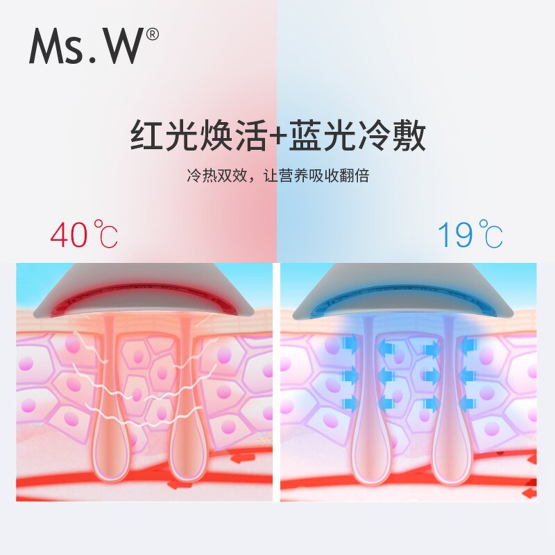 313 Face Neck Lifter - 3 Color Therapy Hot Cool Wrinkle Remover Home Beauty Device