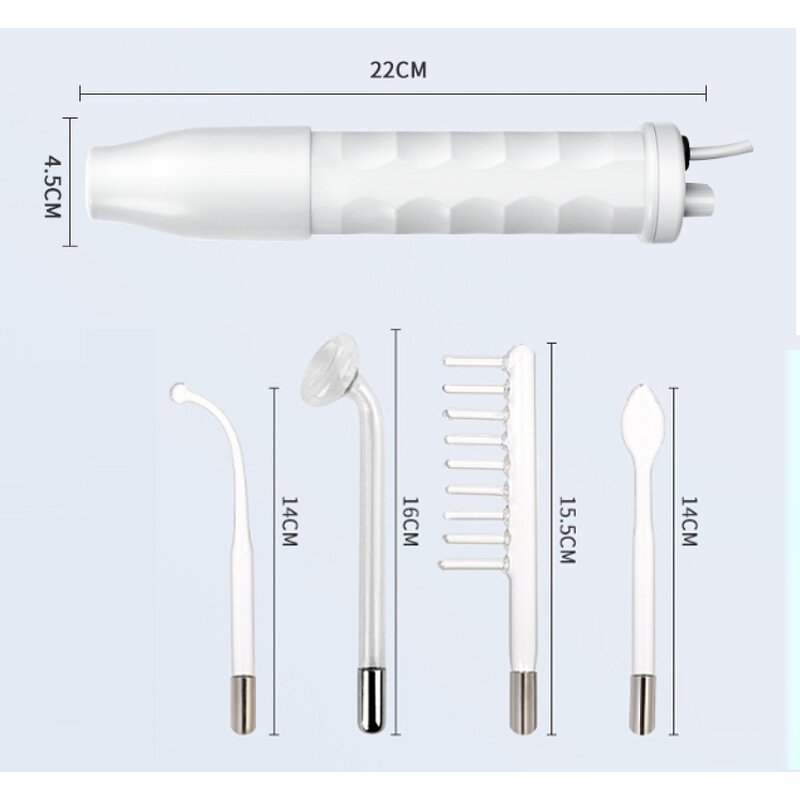 20W Neon Skin Tightening Machine - Handheld Anti-Aging Wrinkle Reducing Scalp Stimulator US