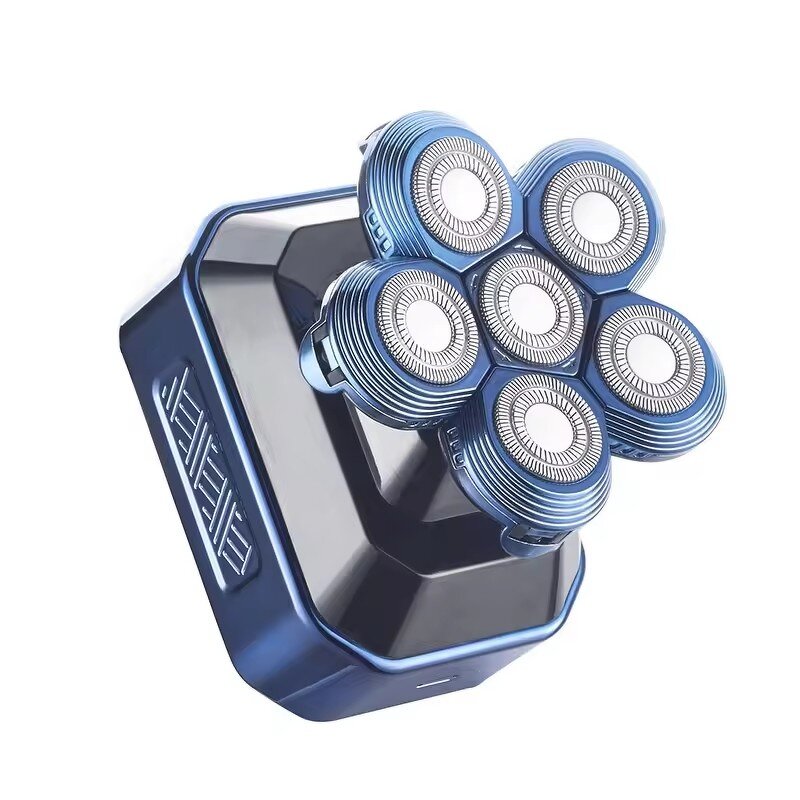 Men's Electric Shaver - Professional Wireless Waterproof Rechargeable LED Display Razor