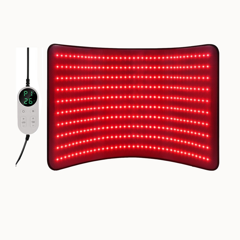 Red Light Therapy Mat - 39"X24" 400LED 660nm/850nm Infrared Medical Back Shoulder Relief