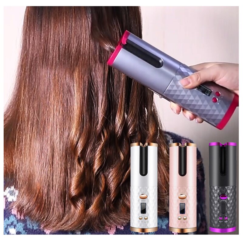 3133 Curling Iron - Preset Temp Healthy Shiny Curls Waves Various Hair Texture Styling