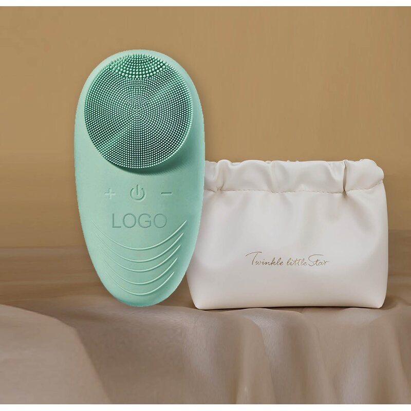 LED Facial Cleansing Brush - Wholesale Custom Waterproof Silicon Vibrating Home Use