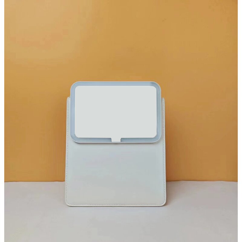 Bronze LED Makeup Mirror - Popular Rechargeable Foldable Tabletop Home Beauty Equipment