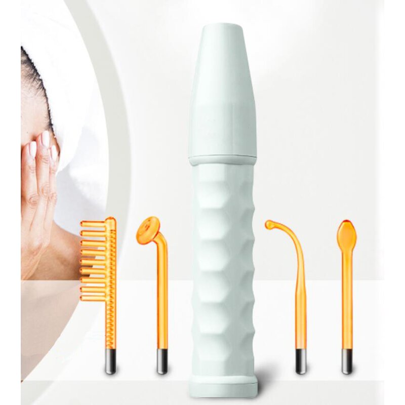 20W Neon Skin Tightening Machine - Handheld Anti-Aging Wrinkle Reducing Scalp Stimulator US