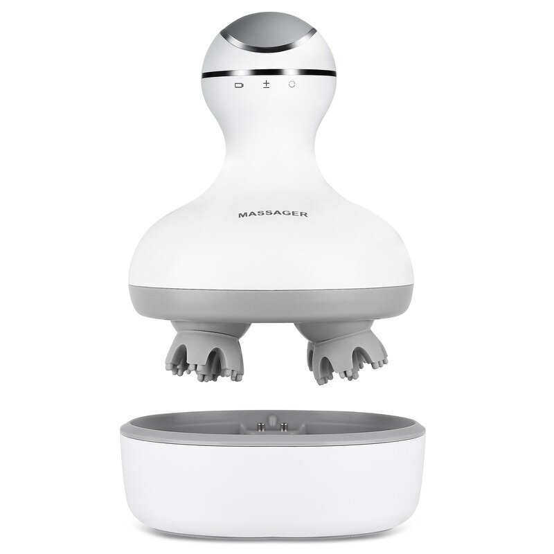 K-701 Scalp Massager - Kimriber 3D RejuvaWave Pro Wireless Smart Heat Therapy Modes