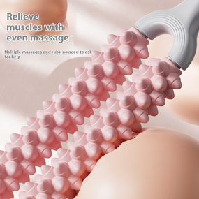 Yoga Massage Roller - Professional Home Double-Row Leg Fascia Back Muscle Relaxation