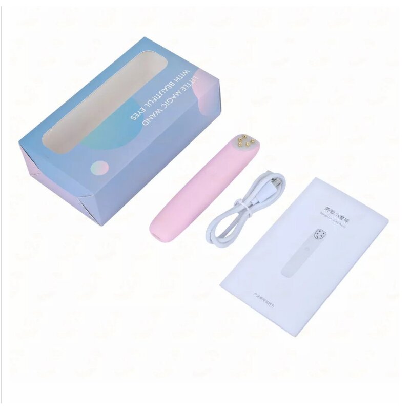 Beauty Eye Magic Wand - Rechargeable Heating Phototherapy Vibration Anti-Wrinkle Pen