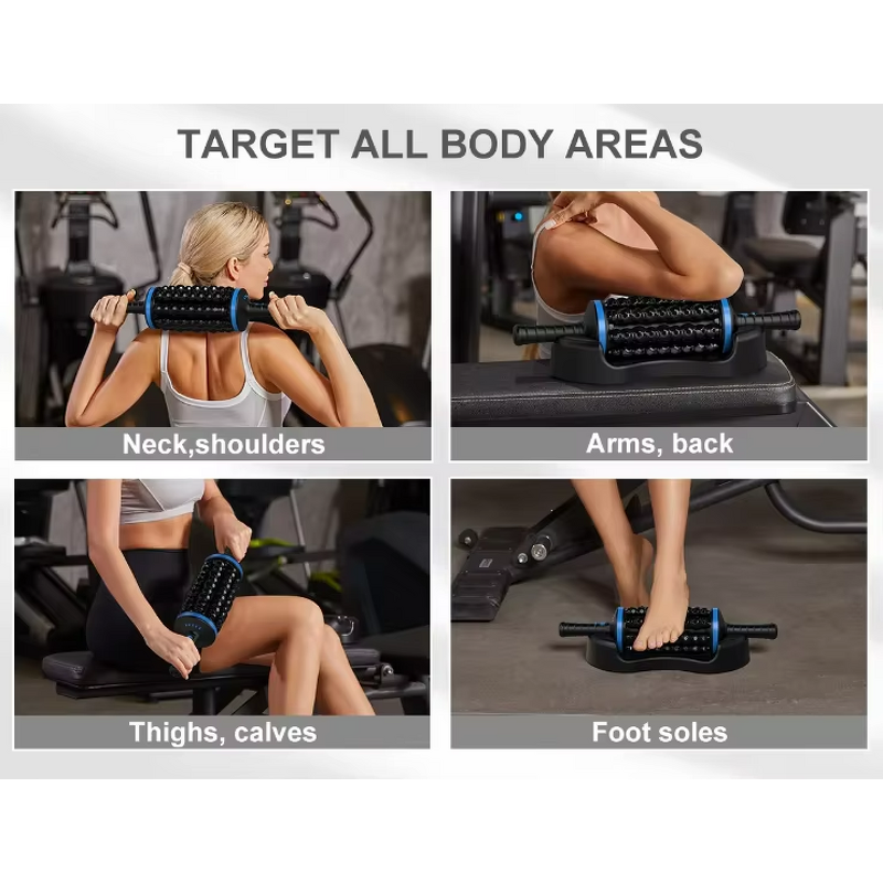 Cervical Traction Pillow - Cross-Border Plug-In Large Massage Head Musical EVA Material