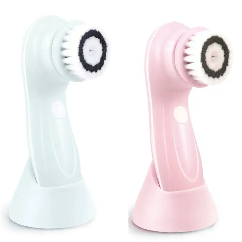 Electric Facial Wash Brush - Wholesale Stock Silicone Body Cleaning Deep Pore Exfoliation