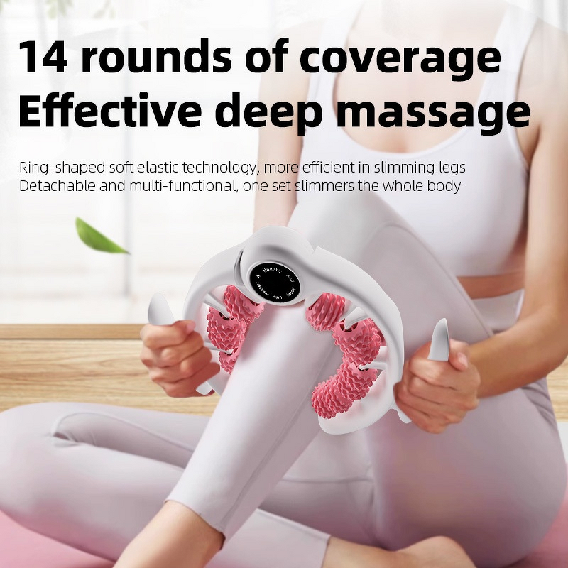 Circular Roller Leg Massager - Clamp Household Cervical Spine Meridian Health Care