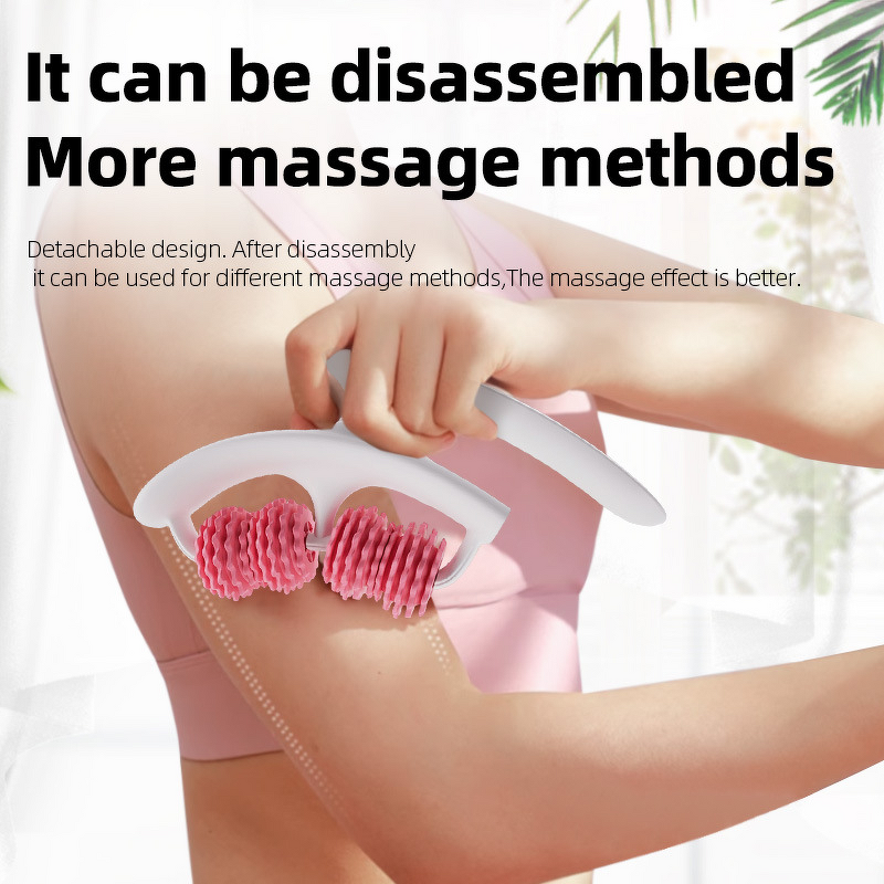 Circular Roller Leg Massager - Clamp Household Cervical Spine Meridian Health Care