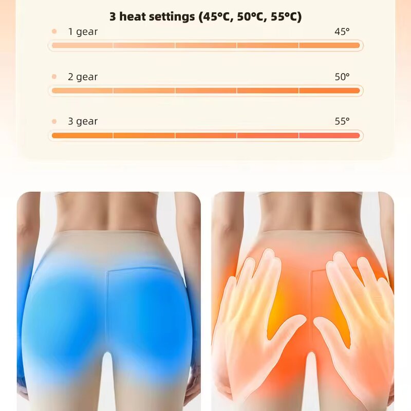 Electric Buttocks Massager - Portable Wireless Vibration Muscle Stimulator Lifter Shaping