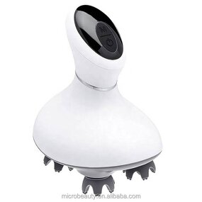 Head Massager - Deep Kneading Migraine Relief Vibration Red Light Therapy Fatigue