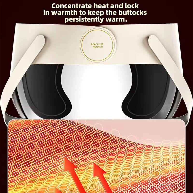 Electric Buttocks Massager - Portable Wireless Vibration Muscle Stimulator Lifter Shaping