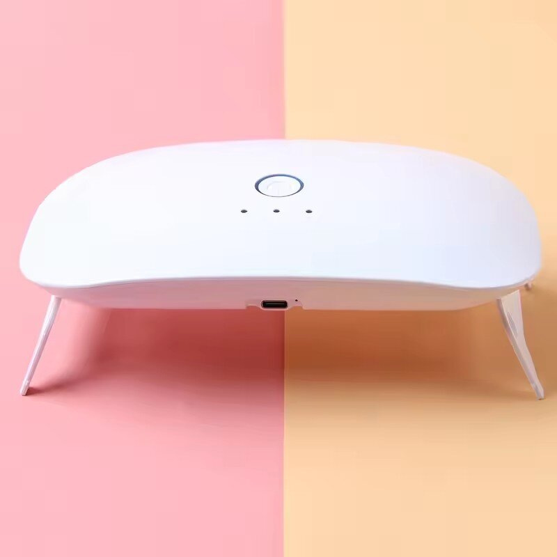 Mini UV Light Nail Lamp - Wholesale 12W Quick Drying UV Gel LED Plastic Salon Equipment