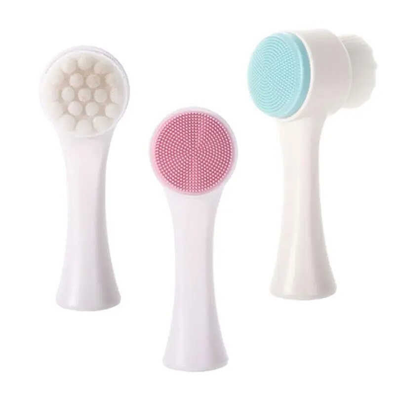 Electric Facial Wash Brush - Wholesale Stock Silicone Body Cleaning Deep Pore Exfoliation