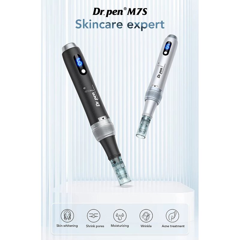 Dr Pen M8S Derma Pen - Professional Wireless LED Face Head Hair Scalp Growth