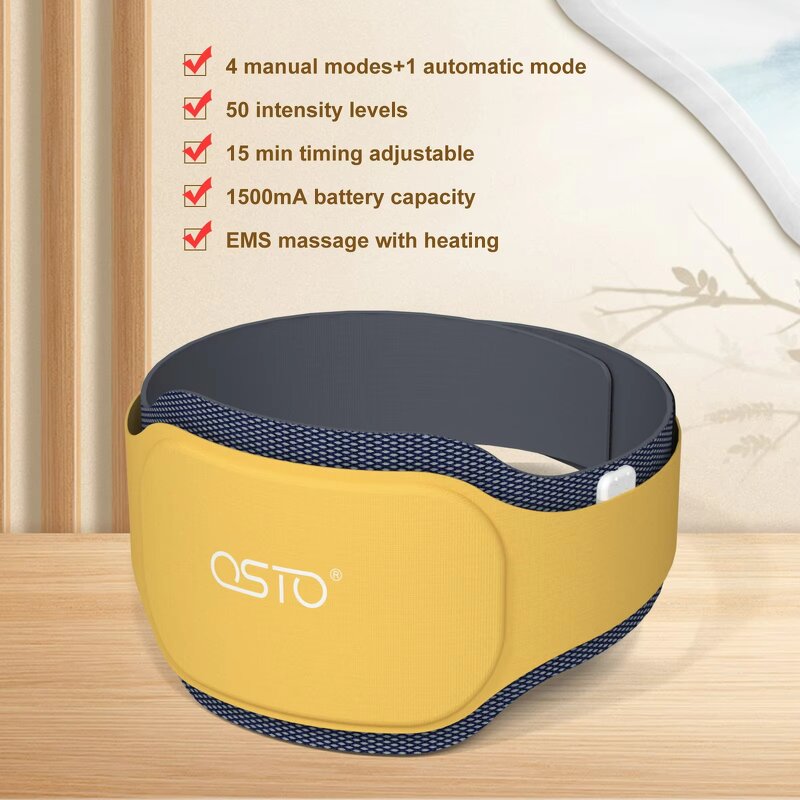 Massage Waist Belt - Pulse Support Rechargeable Timing Warm-up Sweating Shaping