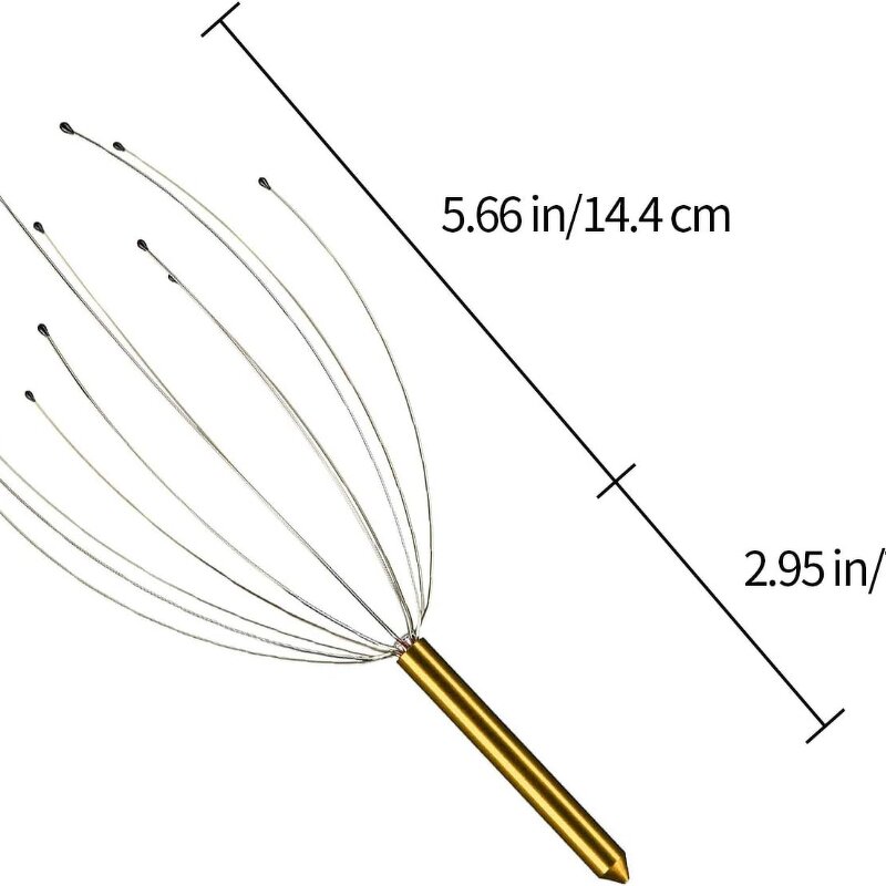 Scalp & Head Massager - All-Round Handheld Hair Claw Fatigue Relief Dredging Comfort