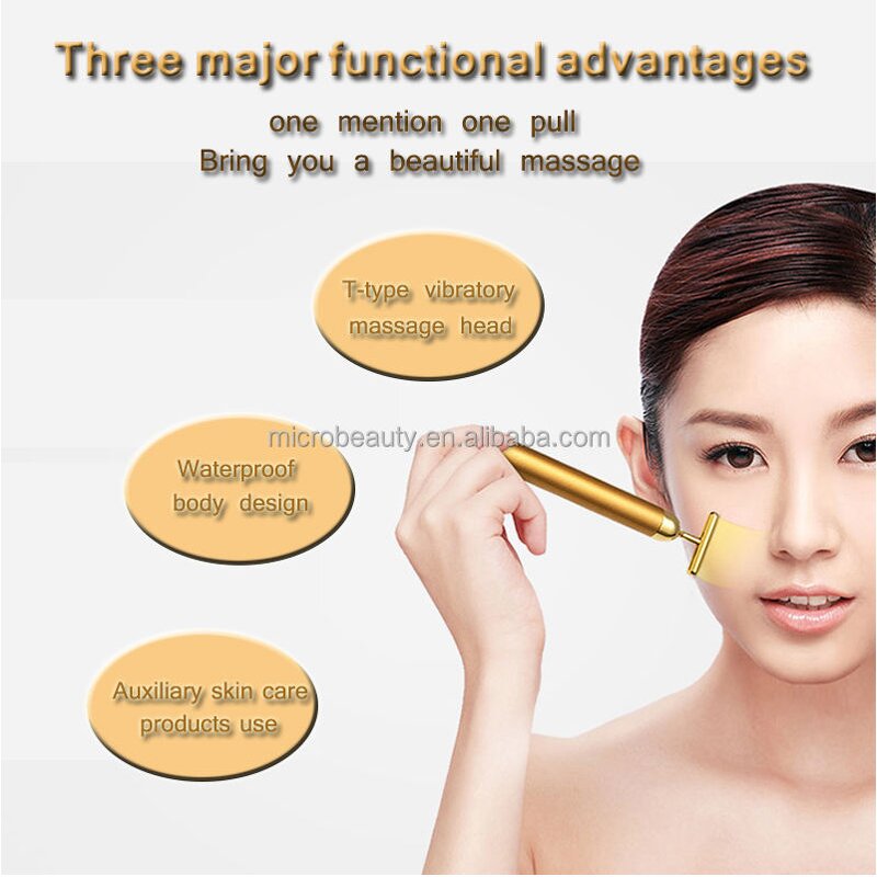 4-in-1 Anti-Aging Kit - Electric Roller Massager 3D Face Neck Lifting Skin Tightening