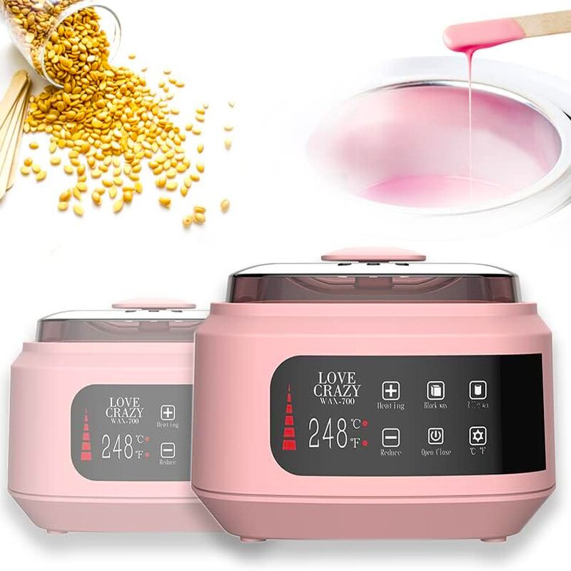 Electric Wax Heater - Hot Sale Double Temperature Display Home Quick Hair Removal Kit