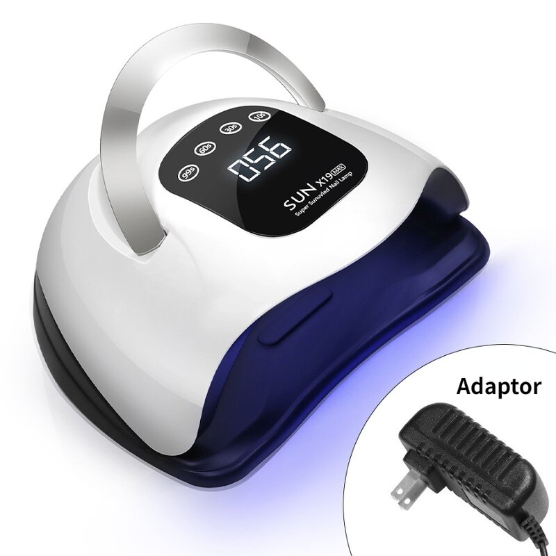 220W USB UV Nail Lamp - Portable Cordless Professional Electric Gel Polish Home Use