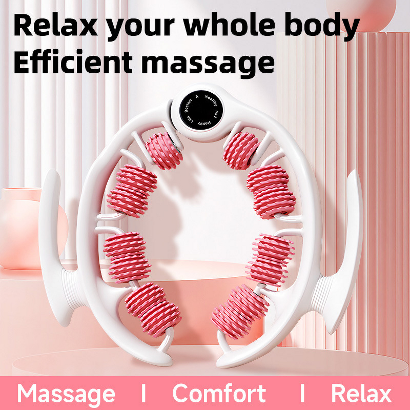 Circular Roller Leg Massager - Clamp Household Cervical Spine Meridian Health Care