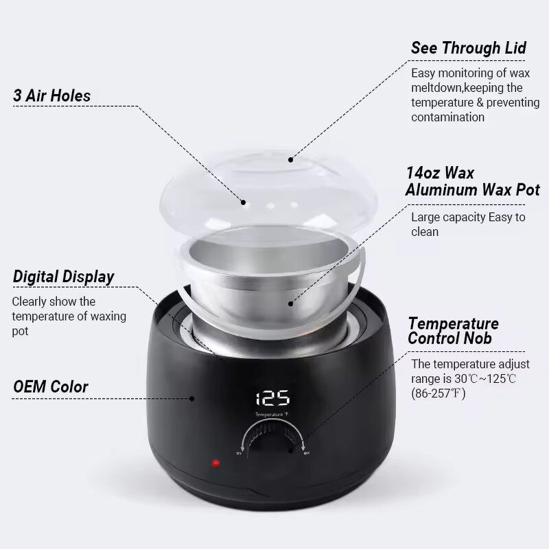 Wax Heating Device - Professional Factory Supply Hair Removal Wax Warmer Body Feet JP