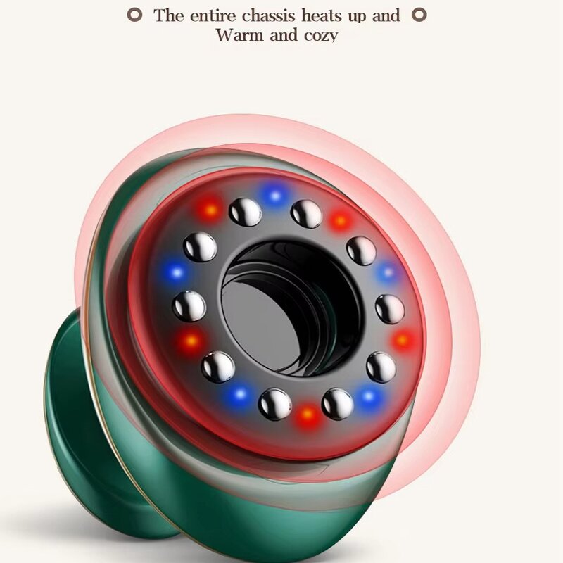 Electric Scraping Machine - Red Light Therapy Body Slimming Vacuum Suction Cupping