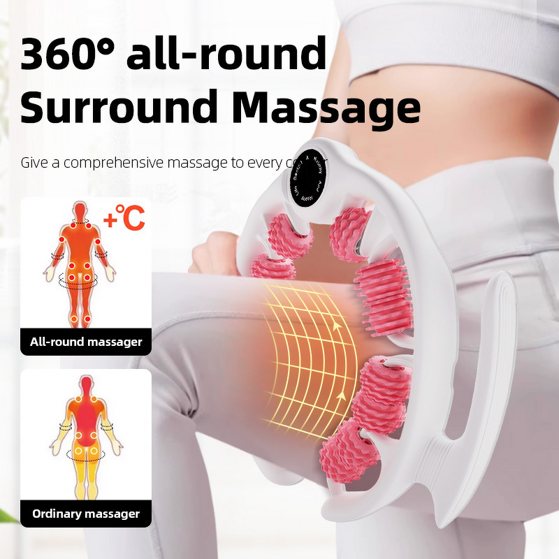 Circular Roller Leg Massager - Clamp Household Cervical Spine Meridian Health Care