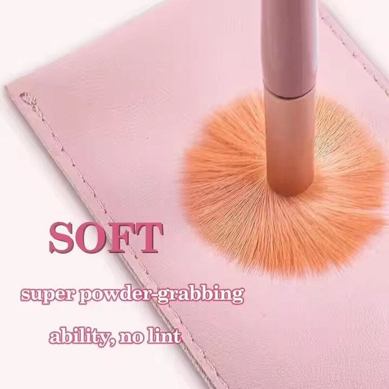 Makeup Brush Set - Customized 8-Pcs Mini Portable Soft Hair Concealer Face Beauty
