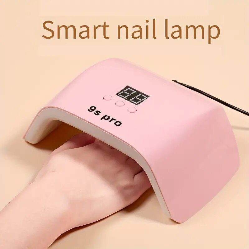 36W Nail Art Lamp - Professional Intelligent Sensing UV/LED 30s 60s 90s Gel Curing