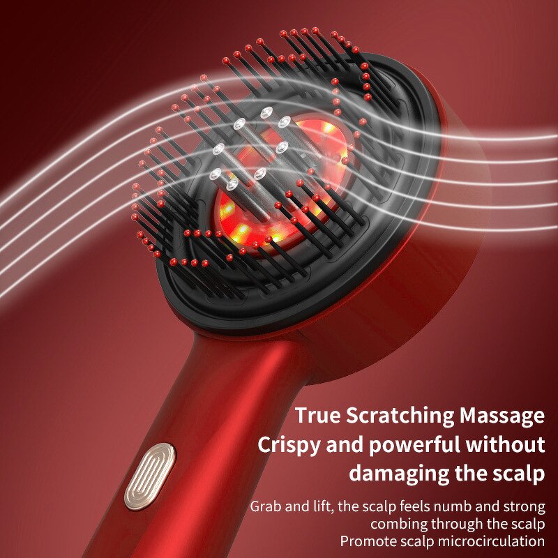 LumiGrow Pro Massager - Red Light Therapy Facial Scalp Hair Growth Tension Reliever