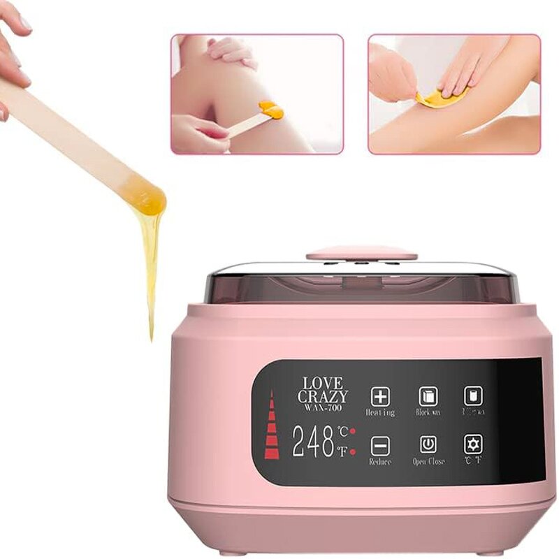 Electric Wax Heater - Hot Sale Double Temperature Display Home Quick Hair Removal Kit