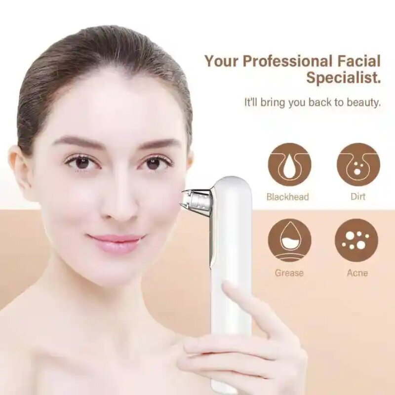 Pore Vacuum Blackhead Remover - Custom Logo Sparkling Water Facial Deep Clean Home Use