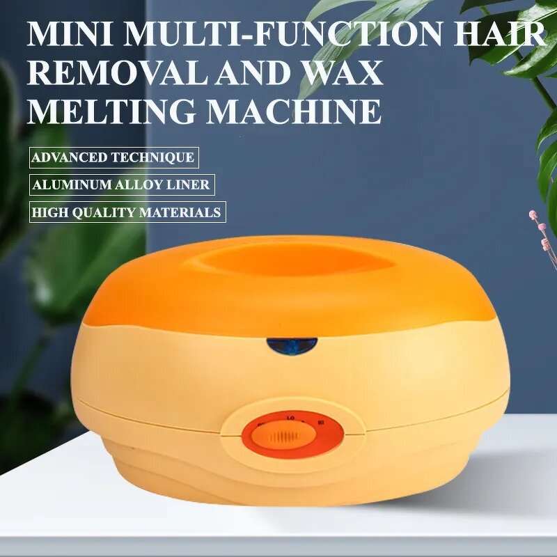 Single Pot Wax Heater - Professional Mini SPA Body Depilatory Hands Feet Nose Hair