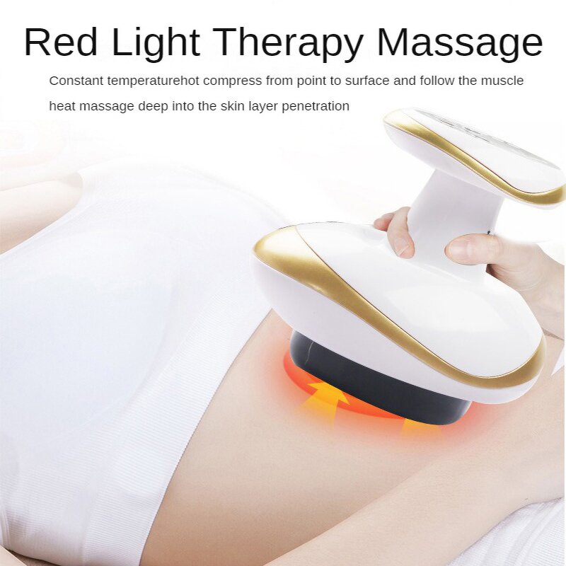 Electric Scraping Machine - Red Light Therapy Body Slimming Vacuum Suction Cupping