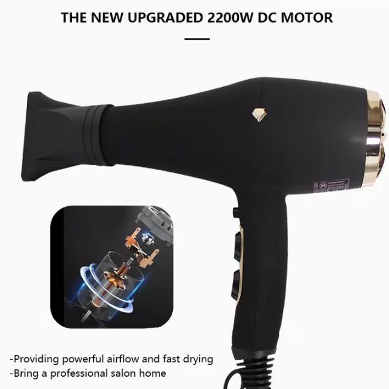 Hair Dryer Manufacturer - Professional Portable Salon AC Motor 2200W Fast Drying Infrared Ion