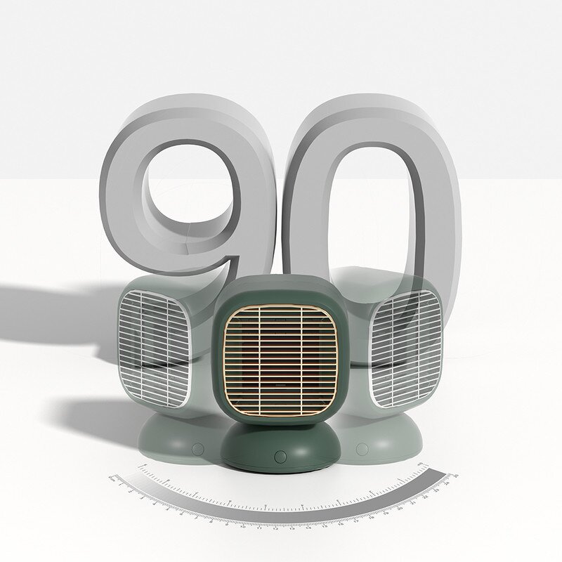 Fan Heater Manufacturer - Good Selling Fan Room Table Office Energy Saving 600W PTC