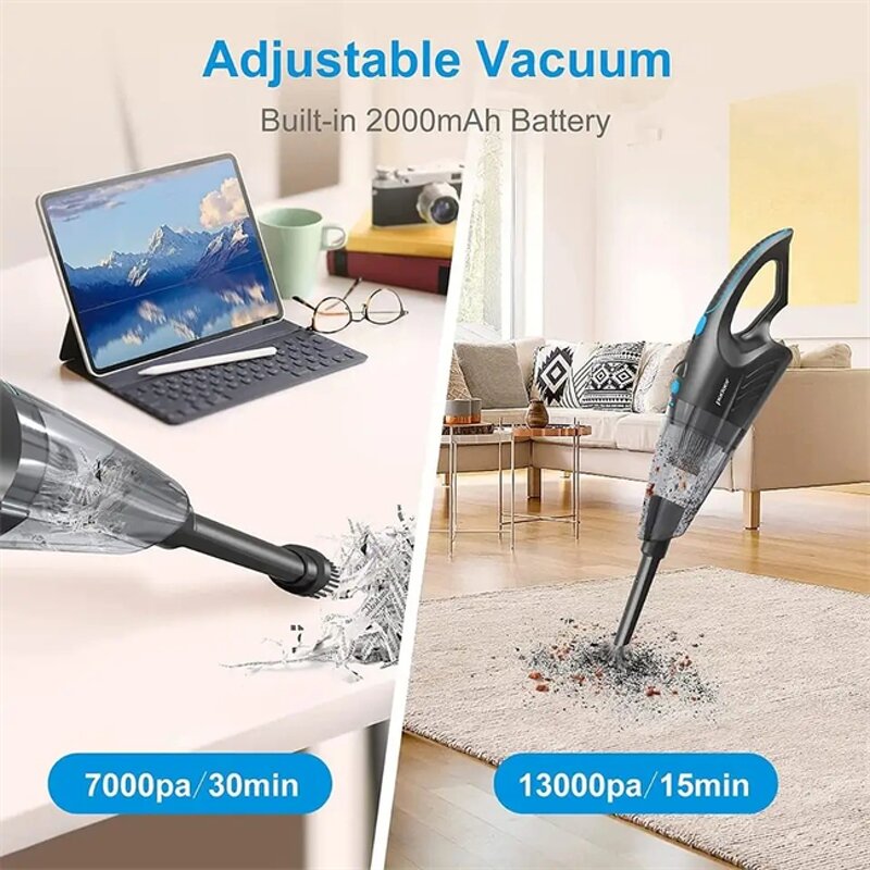 Vacuum Cleaner Manufacturer - Hot Selling Portable Cordless Handheld Rechargeable Mini Auto Car