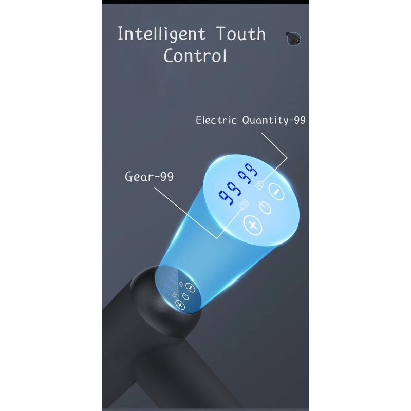 Massage Gun Manufacturer - Factory Price 99 Speed 8 Heads Type-C Chargeable